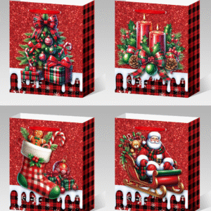 BOLSA REGALO NAVIDENA 32*26*10CM(480)