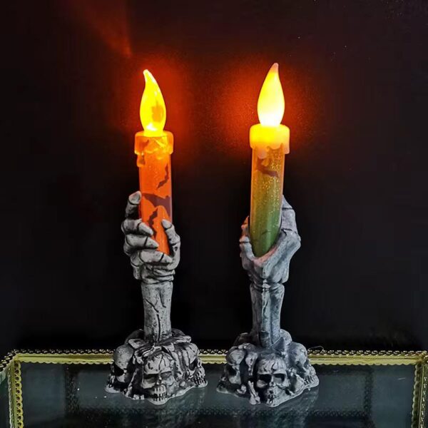 LAMPARA CANDELA HALLOWEEEN(360)