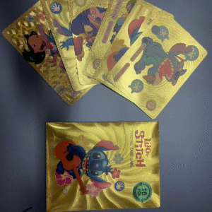 CARTA DE COLECCION STIT DORADO PVC 10PCS(900)