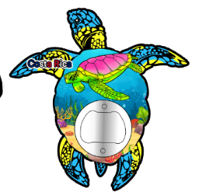 DESTAPADOR FORMA TORTUGA CON IMAN(300)