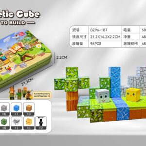 BLOQUE MINECRAFT 60PCS(96) UND