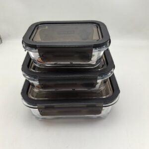 TAZA ALMUERZO 1040ML VIDRIO 20*15*6.5CM BXW-103(24) UND