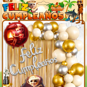 SET DE GLOBOS BRAINROT XYL-9700(100) UND