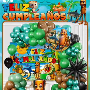 SET DE GLOBOS BRAINROT XYL-9710(100) UND