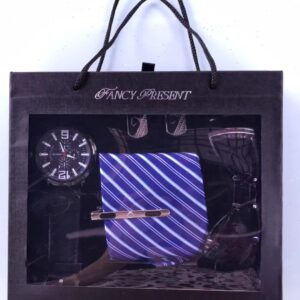 SET RELOJ+CORBATA+LENTE(60) UND