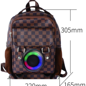 BOLSO CON PARLANTE 220*165*305mm(30)