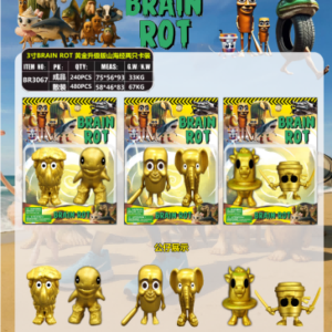 JUGUETES FIGURAS DORADAS BR3067(240)