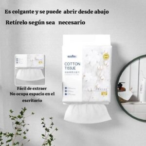 TOALLA PARA LIMPIEZA FACIAL 20X20CM 132PCS(24)