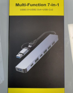 EXTENSION DE USB 7 PUERTOS(500)