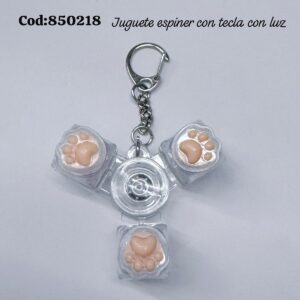 JUGUETE ESPINER CON TECLA CON LUZ(504)