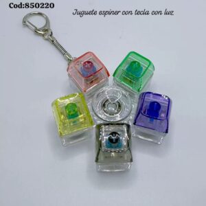 JUGUETE ESPINER CON TECLA CON LUZ(504)