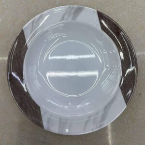 PLATO MELAMINA 25X3.4CM F5-10(144)