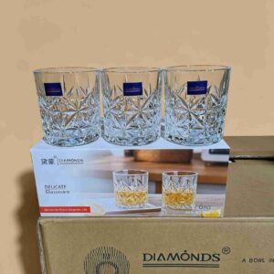SET VASO VIDRIO DM331-3 6PCS(12)
