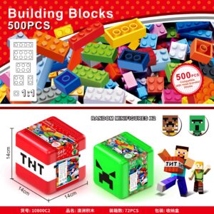 JUGUETE LEGO MINECRAFT 500PCS(72) UND