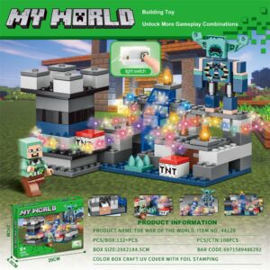 JUGUETE BLOQUES MINECRAFT 132PCS(108)