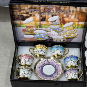 SET TAZA PARA CAFE 6PCS(24)
