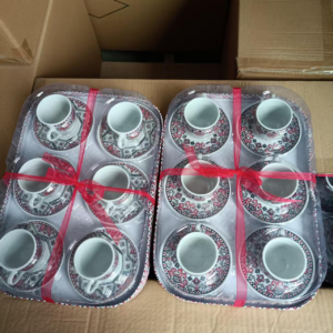 SET TAZA PARA CAFE 6PCS(18)