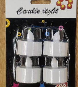 CANDELA DE BATERIA 4PCS(240)