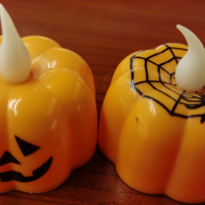 LUCES CALABAZA 4,8*2,5CM(12/960)